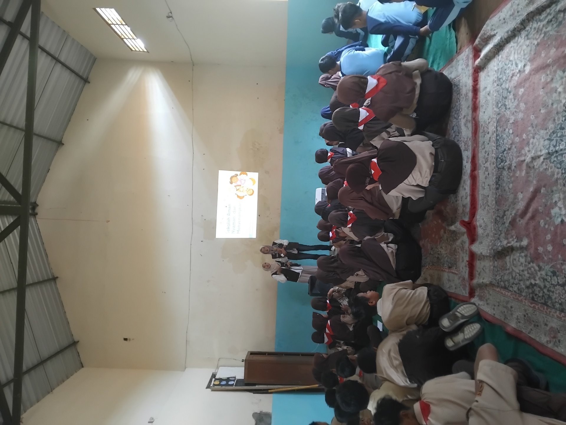 Pelaksanaan Proker Sosialisasi Anti Bullying di SD1 Wanogara Wetan