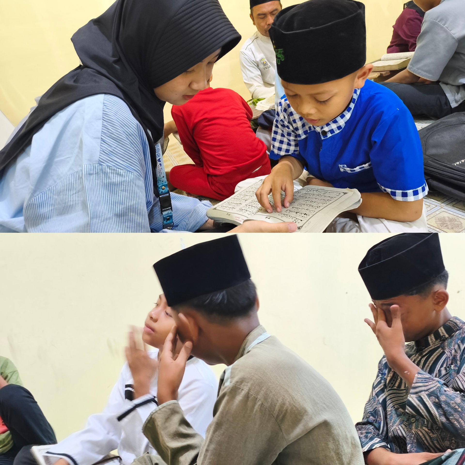 Mengajar di TPQ Masjid Jami Baitul Ghofur Day 10 dan Day 11