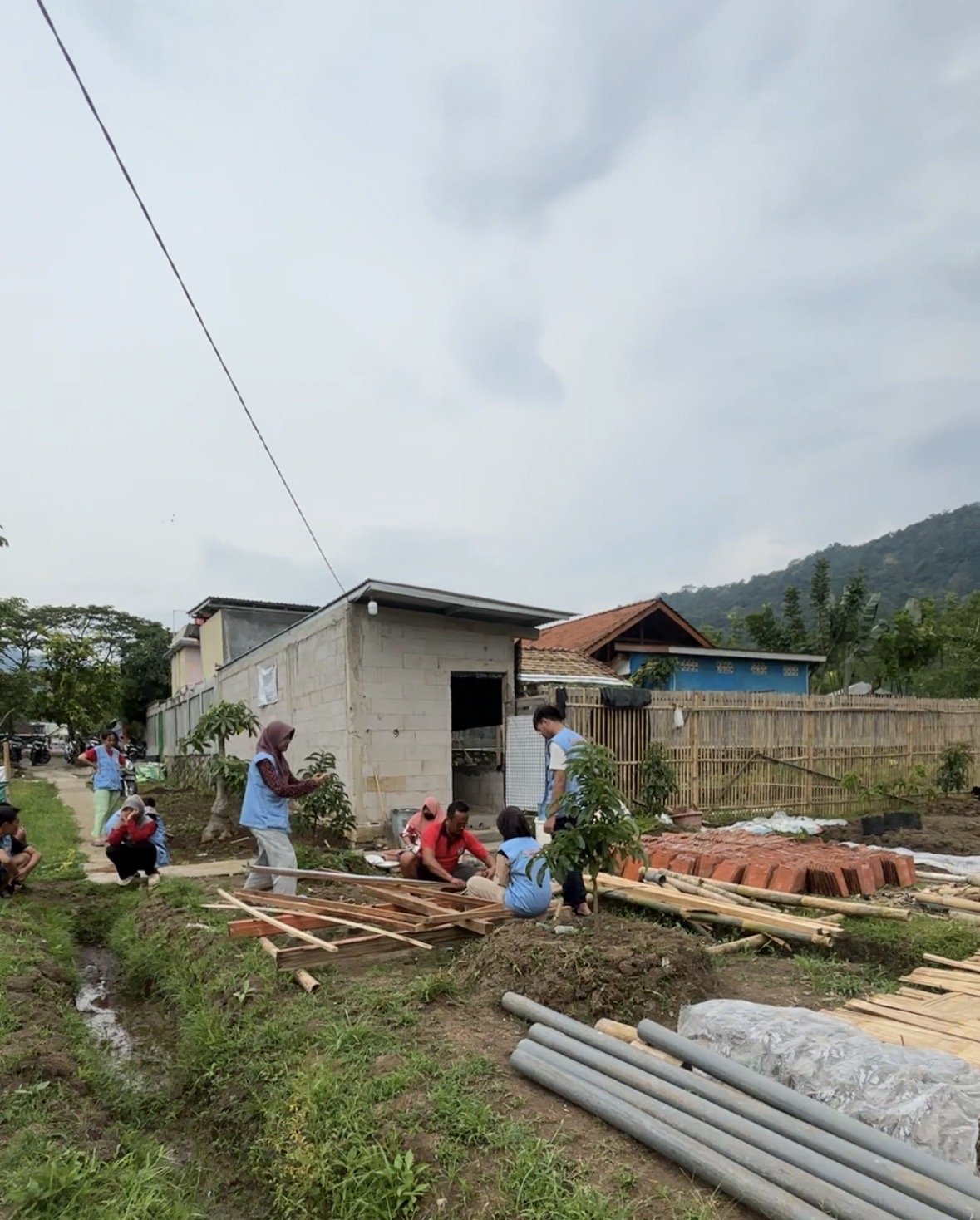 Persiapan untuk pembuatan Akuaponik