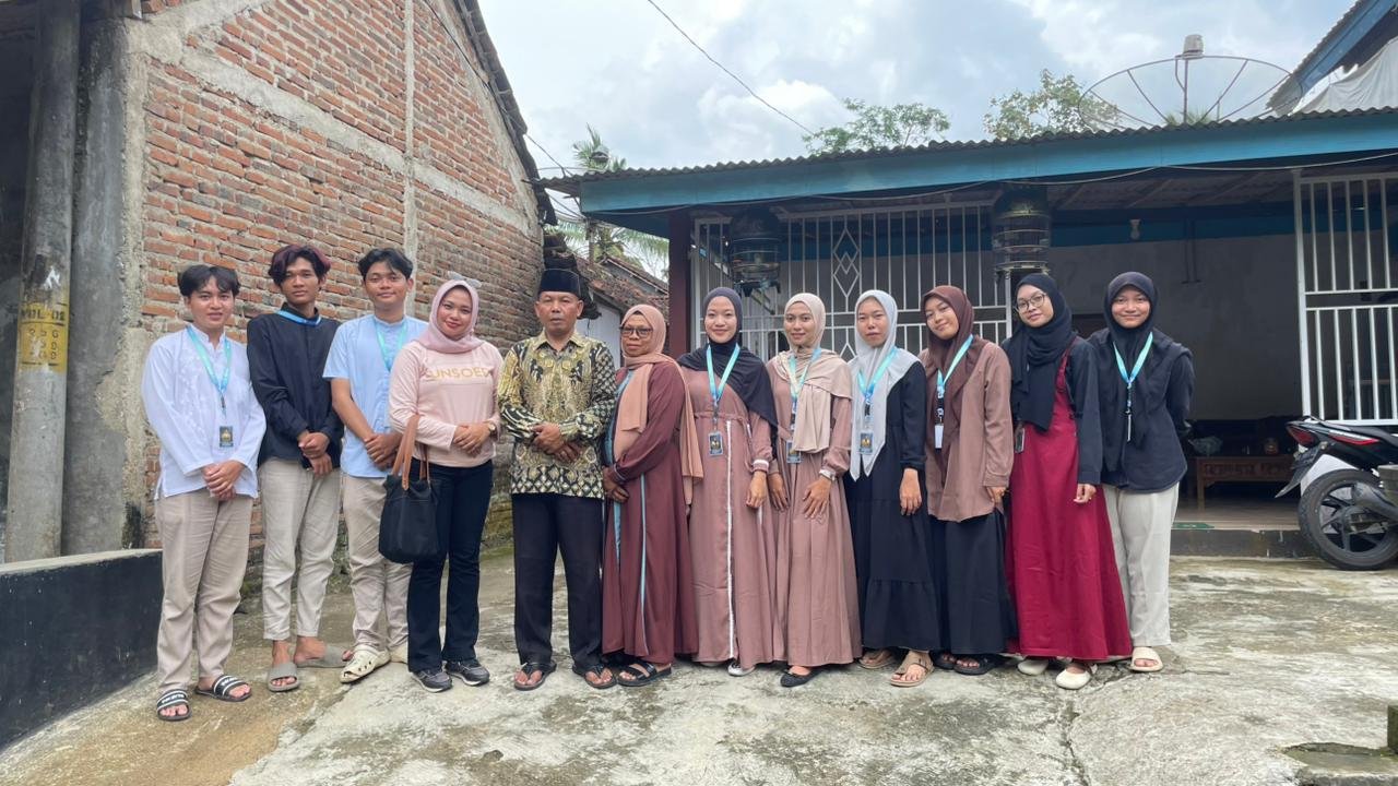 Pengajian peringatan Isra Mi'raj, Kunjungan Dosen Pembimbing Lapangan, dan Silahturahmi ke Rumah Kepala Desa Tirip