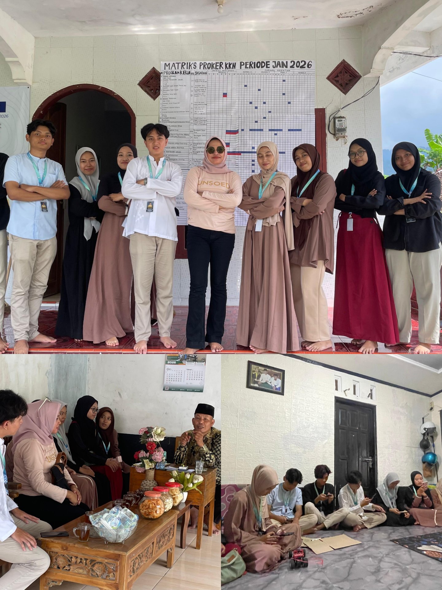 Harmonisasi Masyarakat Desa Tirip Bersama Mahasiswa KKN Unsoed di Hari Spesial Memperingati Isra Miraj Nabi Muhammad SAW