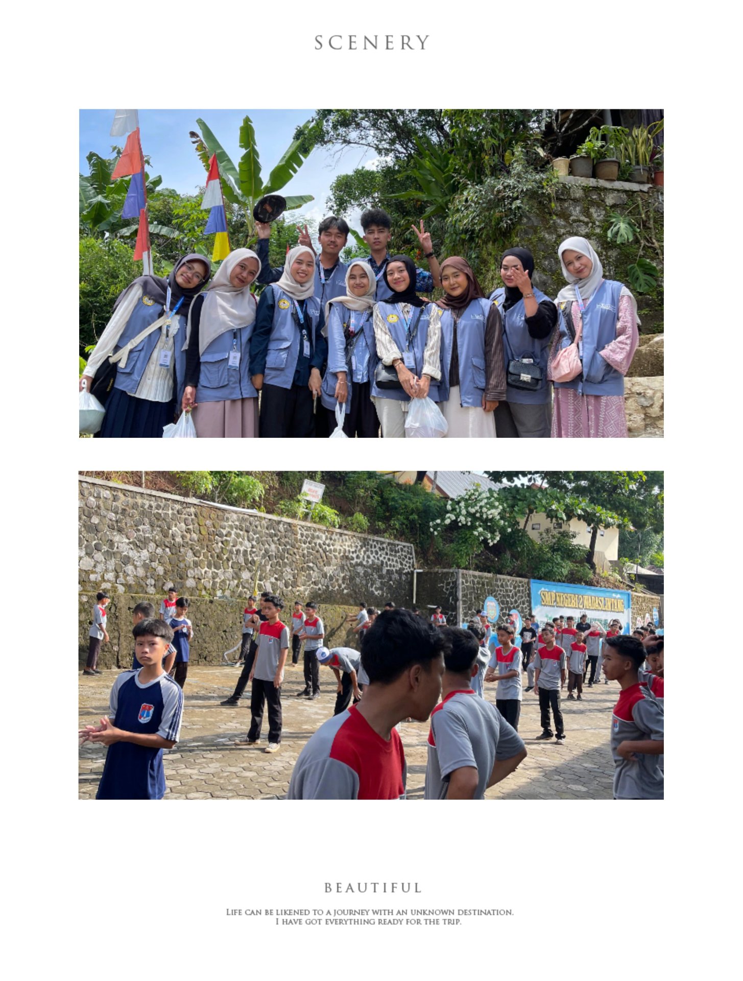 Mahasiswa KKN Lancar Mengikuti Pengajian Part Sekian