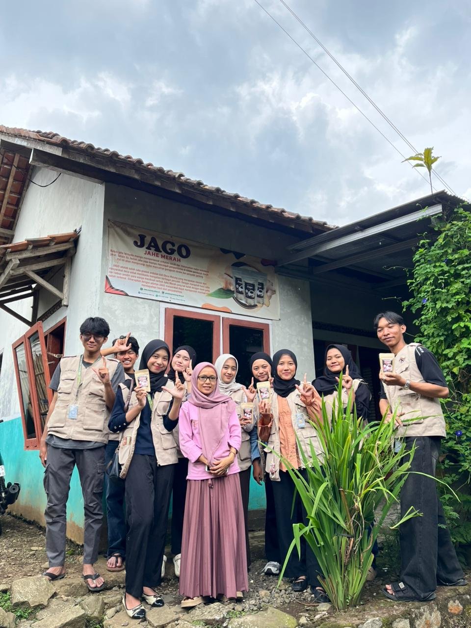 Pendampingan UMKM Jahe Jago