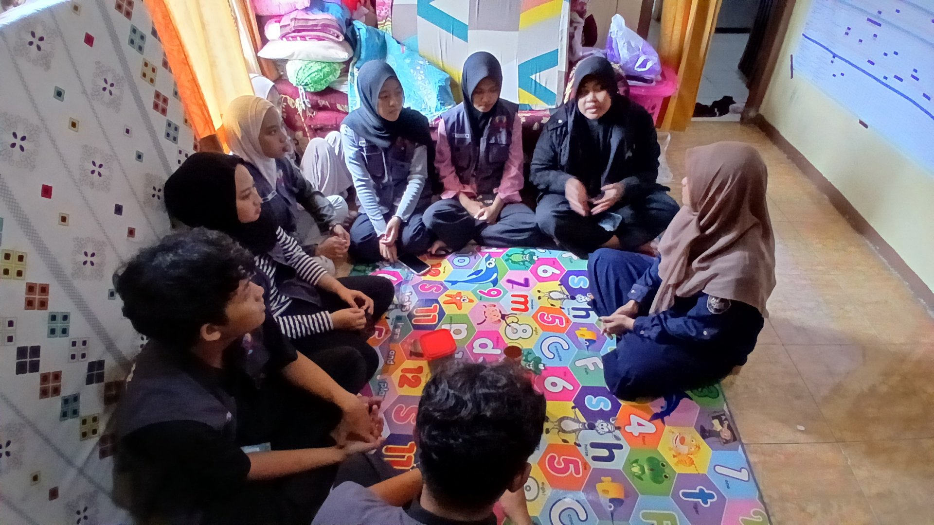 Kunjungan DPL ke desa Karangbawang