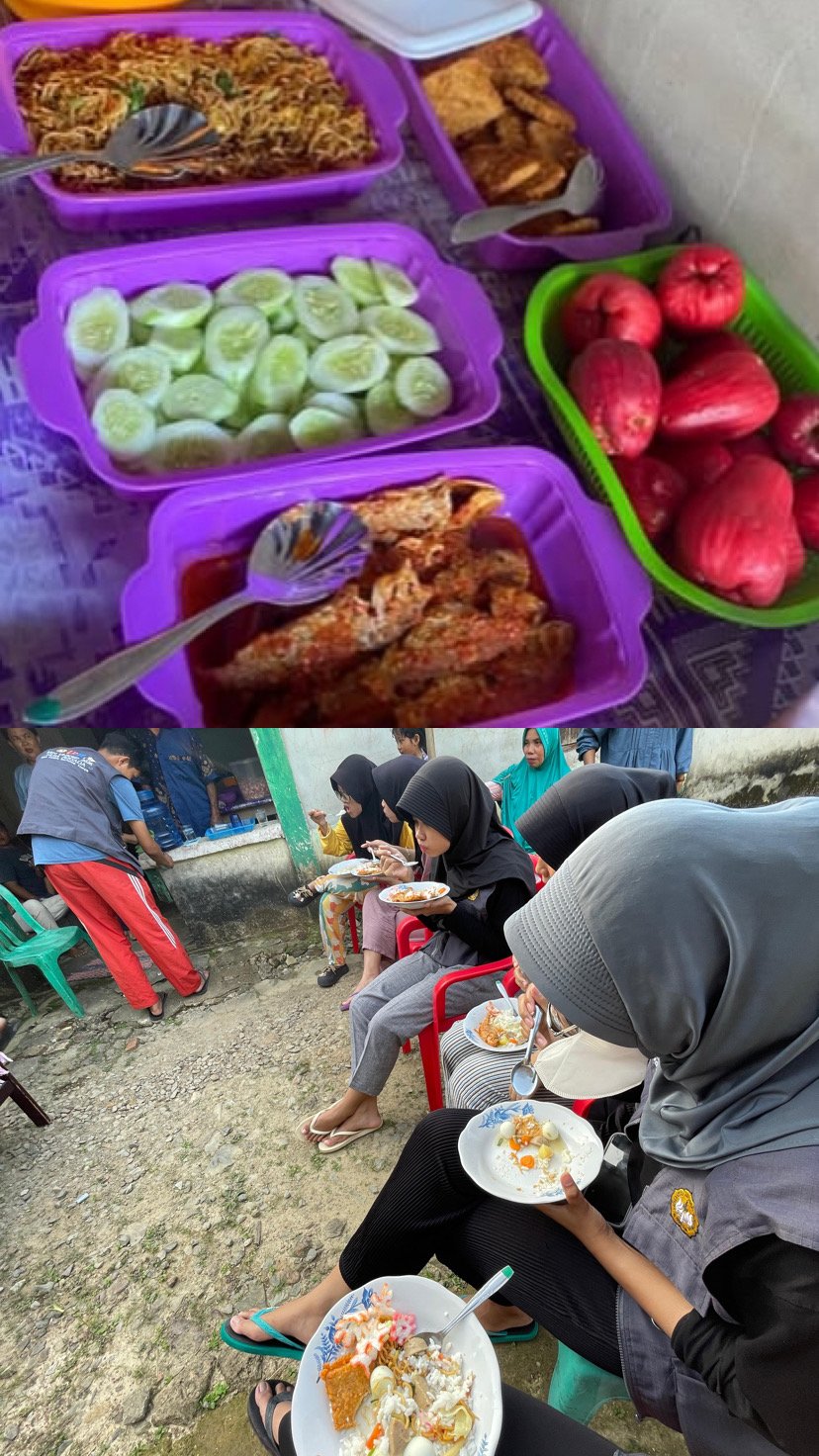 Kegiatan Bersama Anggota KKN dan Silaturahmi Warga Desa