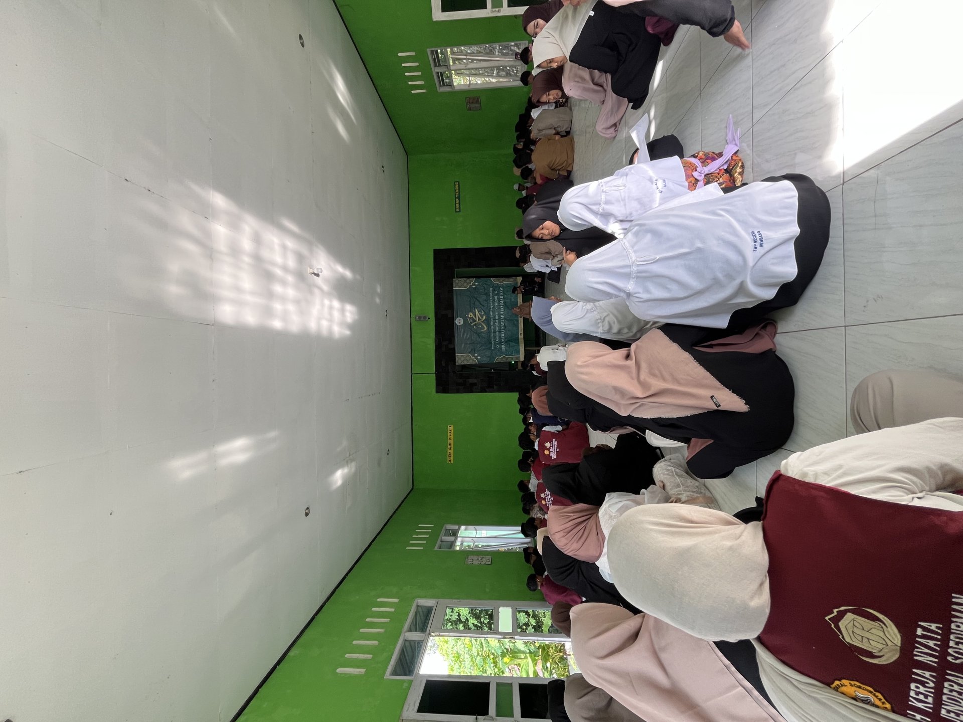 Partisipasi Kegiatan Isra Mi’raj di SMP Negeri 6 Rembang