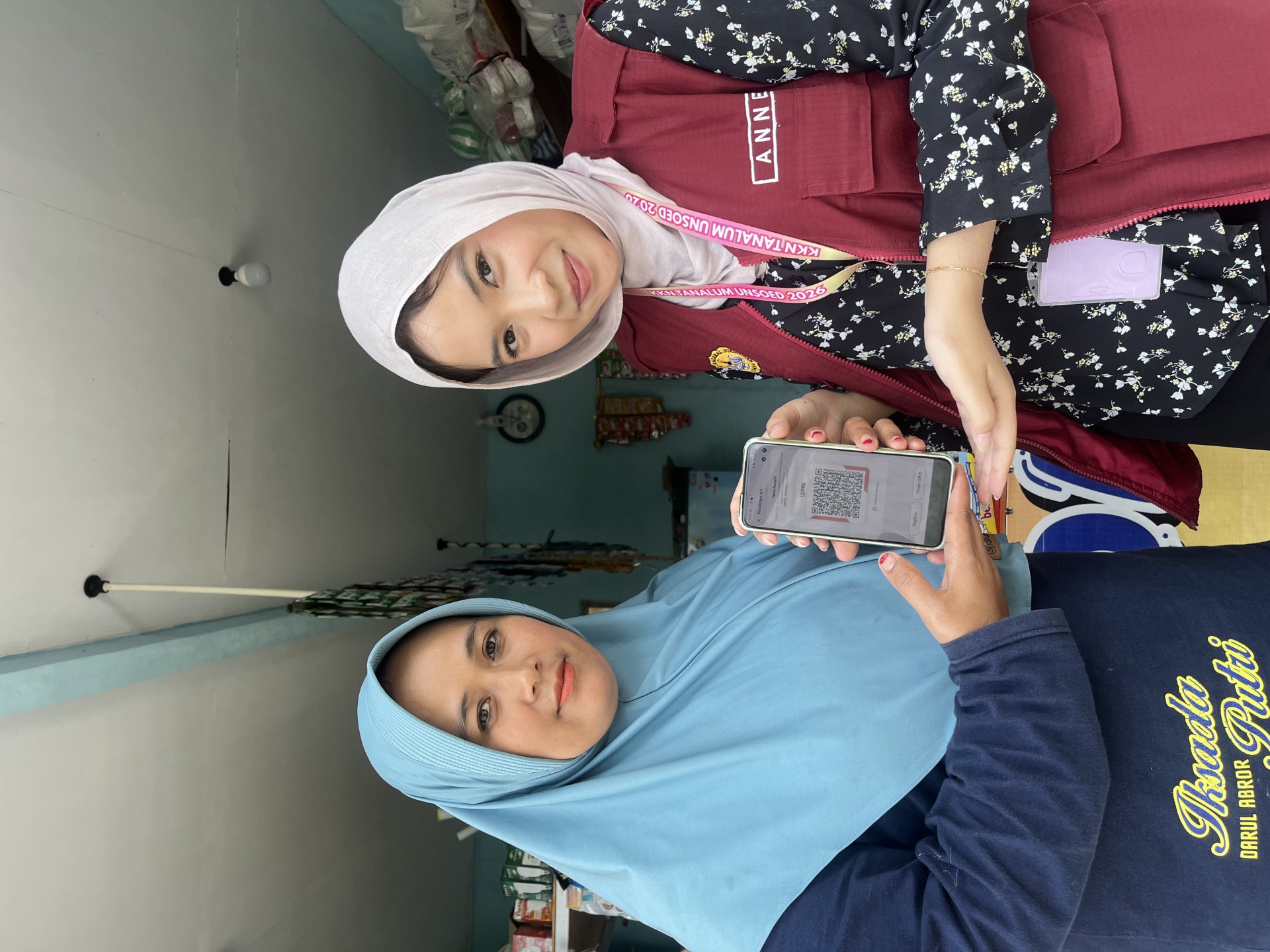 Pendamping Pembuatan Qris dan Pamflet