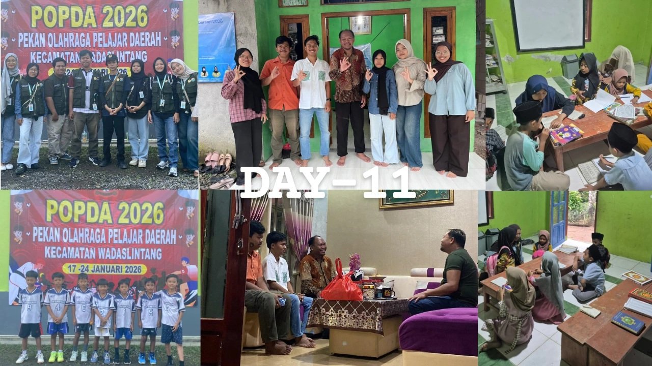 DAY 11 KKN DESA SUMBERSARI KECAMATAN WADASLINTANG KABUPATEN WONOSOBO - 17 JANUARI 2026