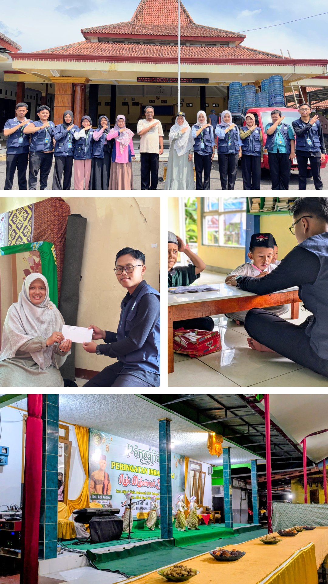 Hari Ke-11 Kunjungan DPL, Pendampingan TPQ, dan Pengajian Isra mi'raj