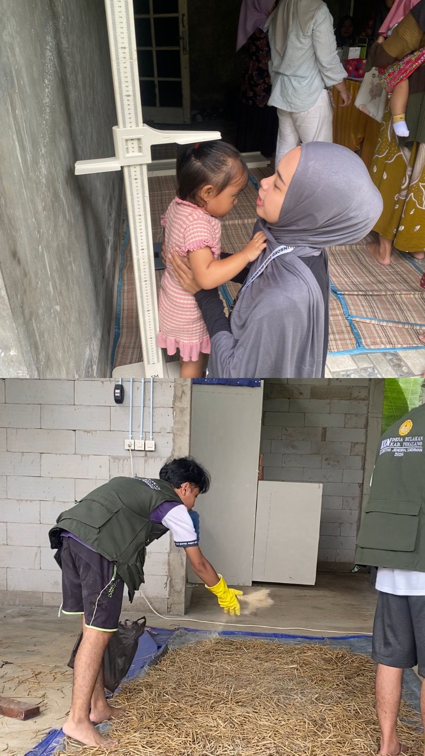 Posyandu dan Membuat Pakan Ternak