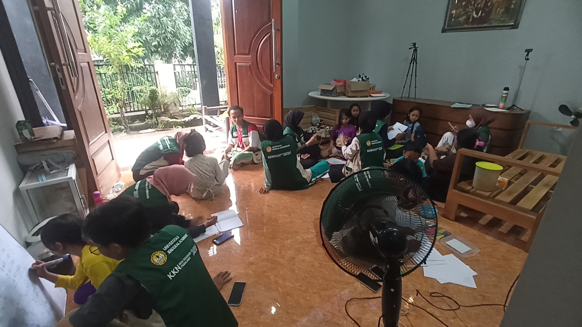 Pendampingan Bimbel SD dan Menghadiri Isra Miraj