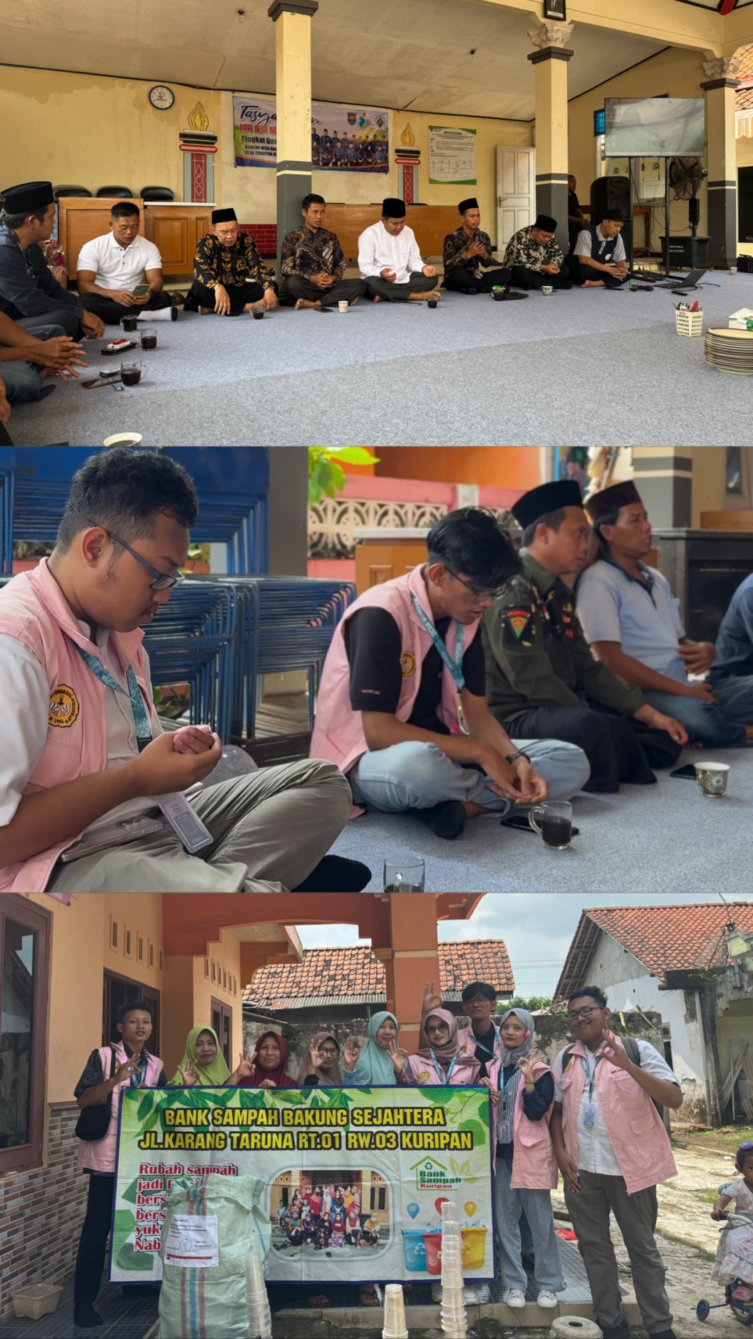 Day 11 KKN: Perayaan Ulang Tahun Desa Nasional dan Kunjungan Bank Sampah