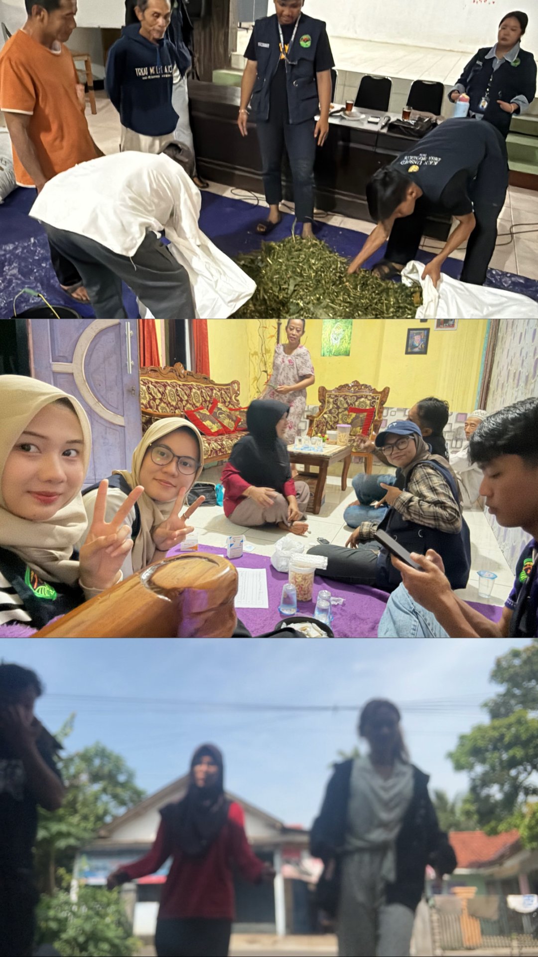 Kegiatan Sosialisasi Silase, Latihan Senam, dan Pengecekan Gula Darah