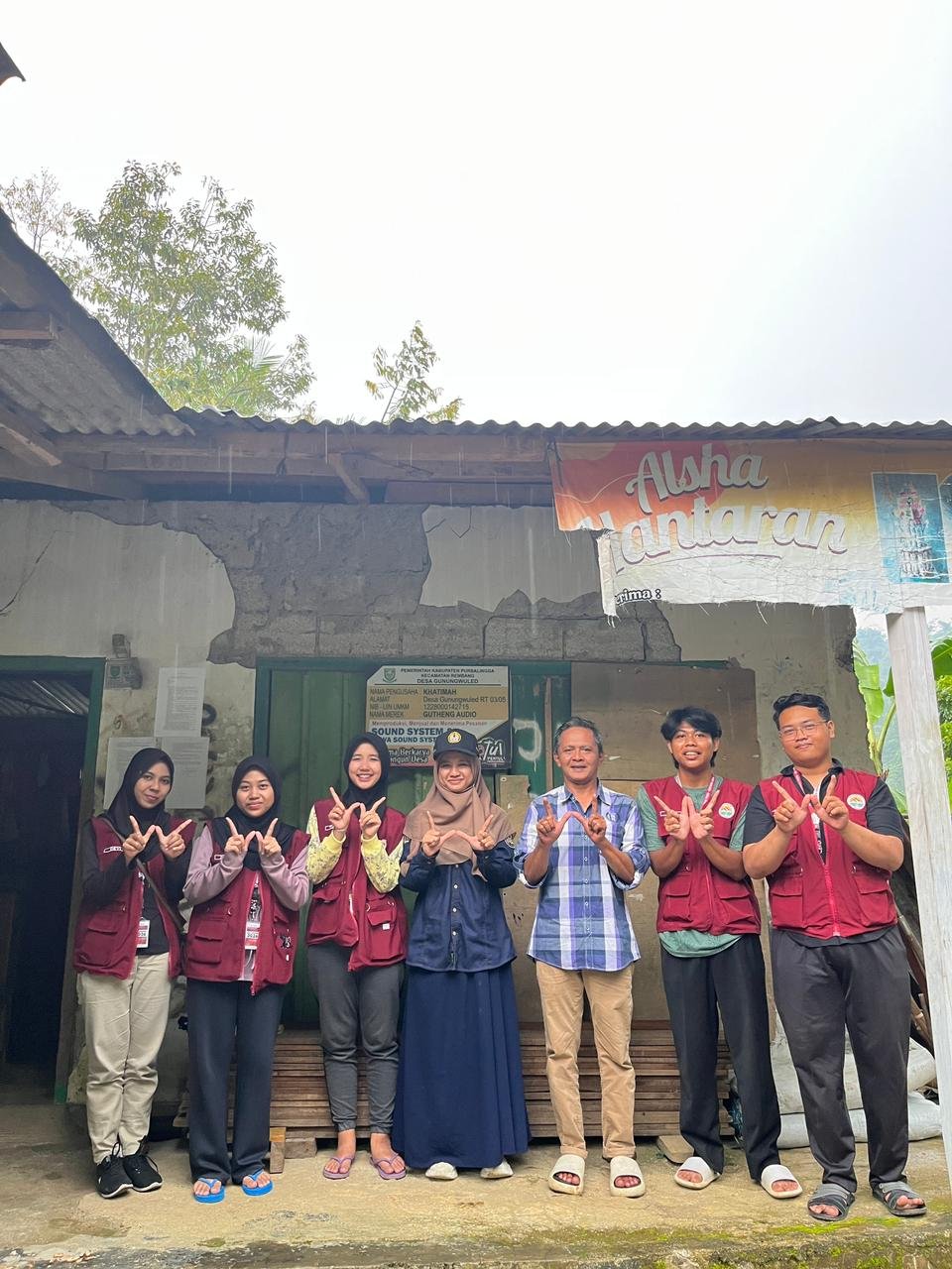 Kunjungan ke Dusun 5 bersama DPL