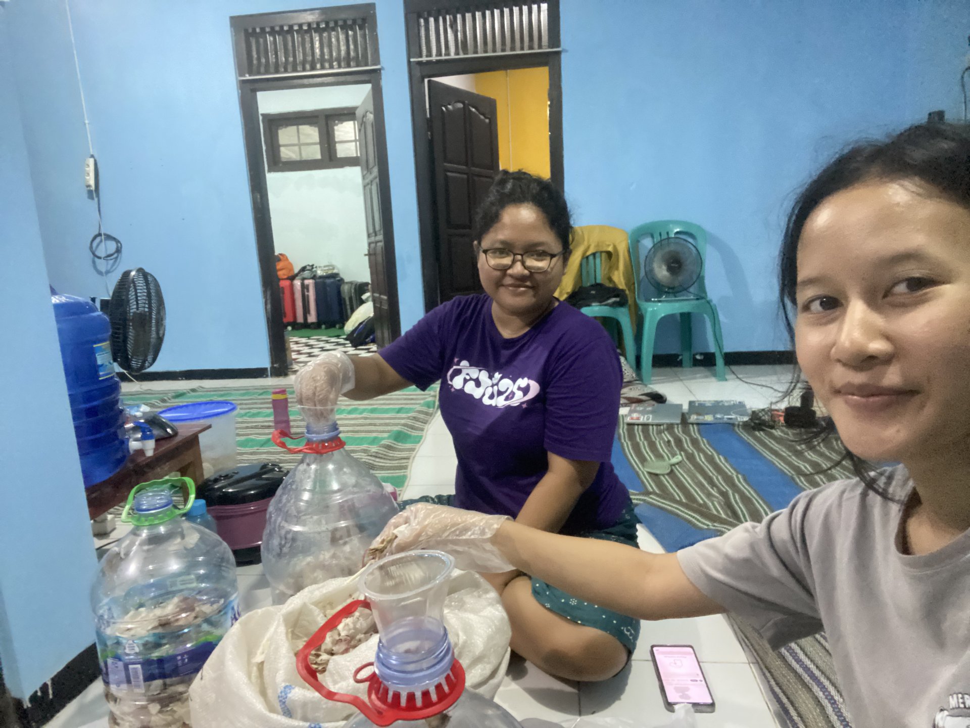 Persiapan Media Pembuatan Pestisida Nabati