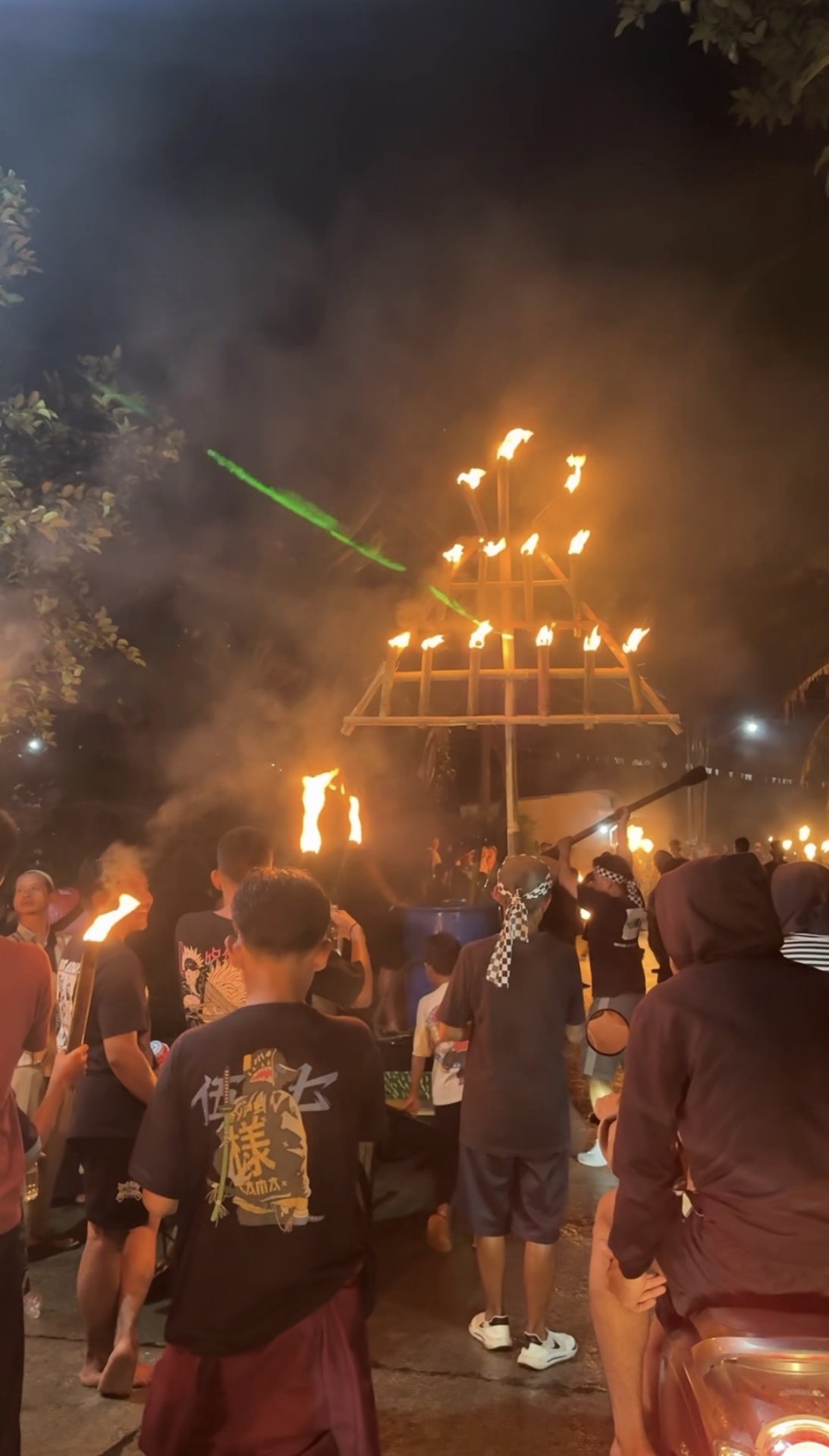 Pawai Obor Dusun 5 Desa Dondong