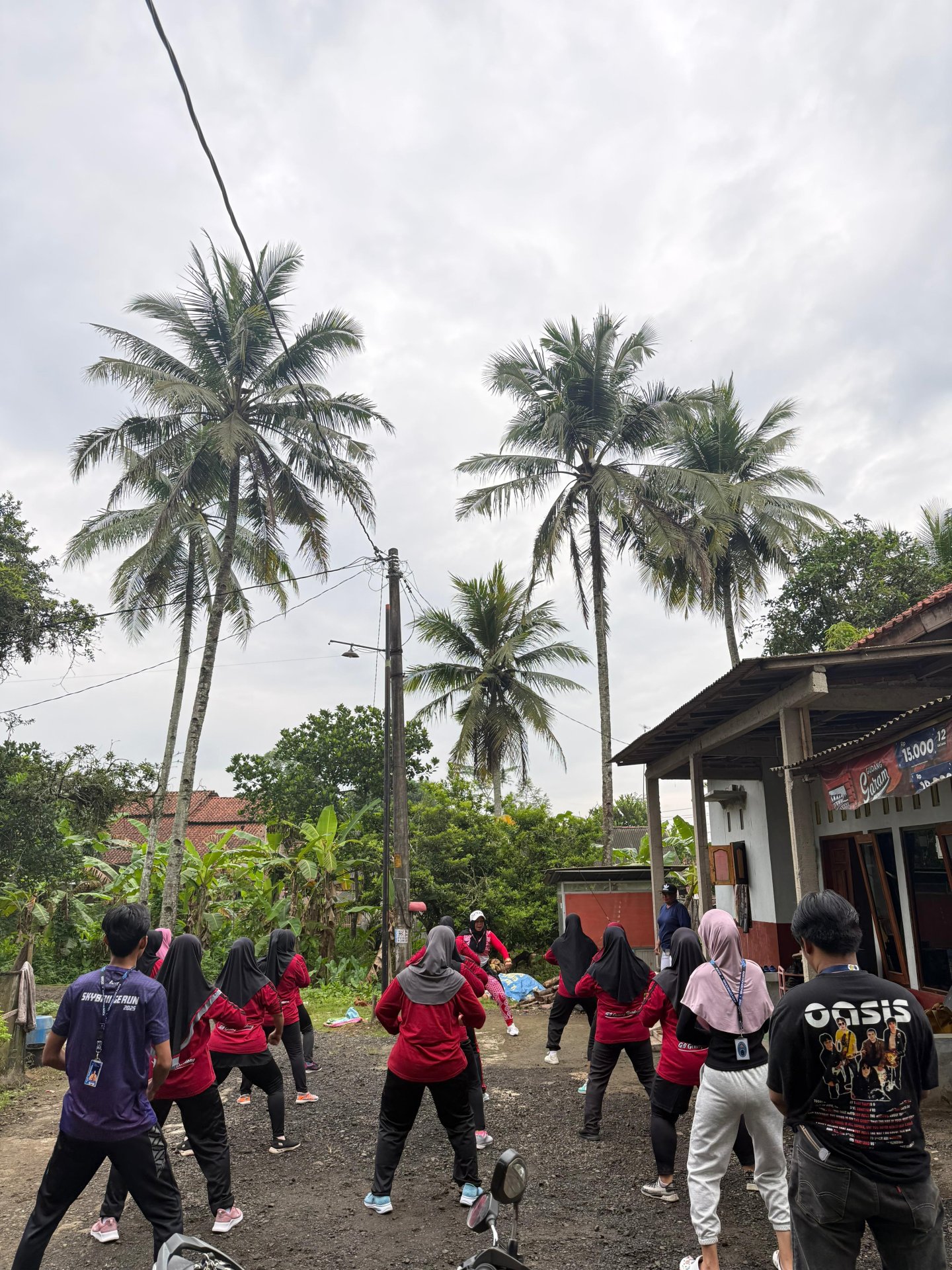 Senam Bersama di Dusun 3