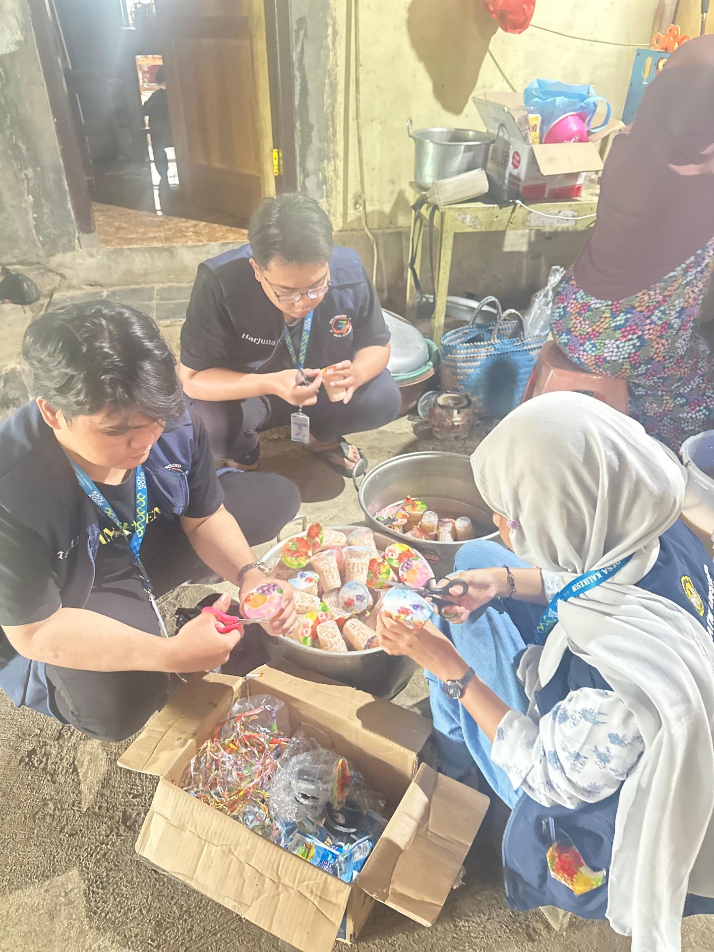 Pendampingan UMKM saat Pembuatan Produk dan Pengajian Yasin Rutinan