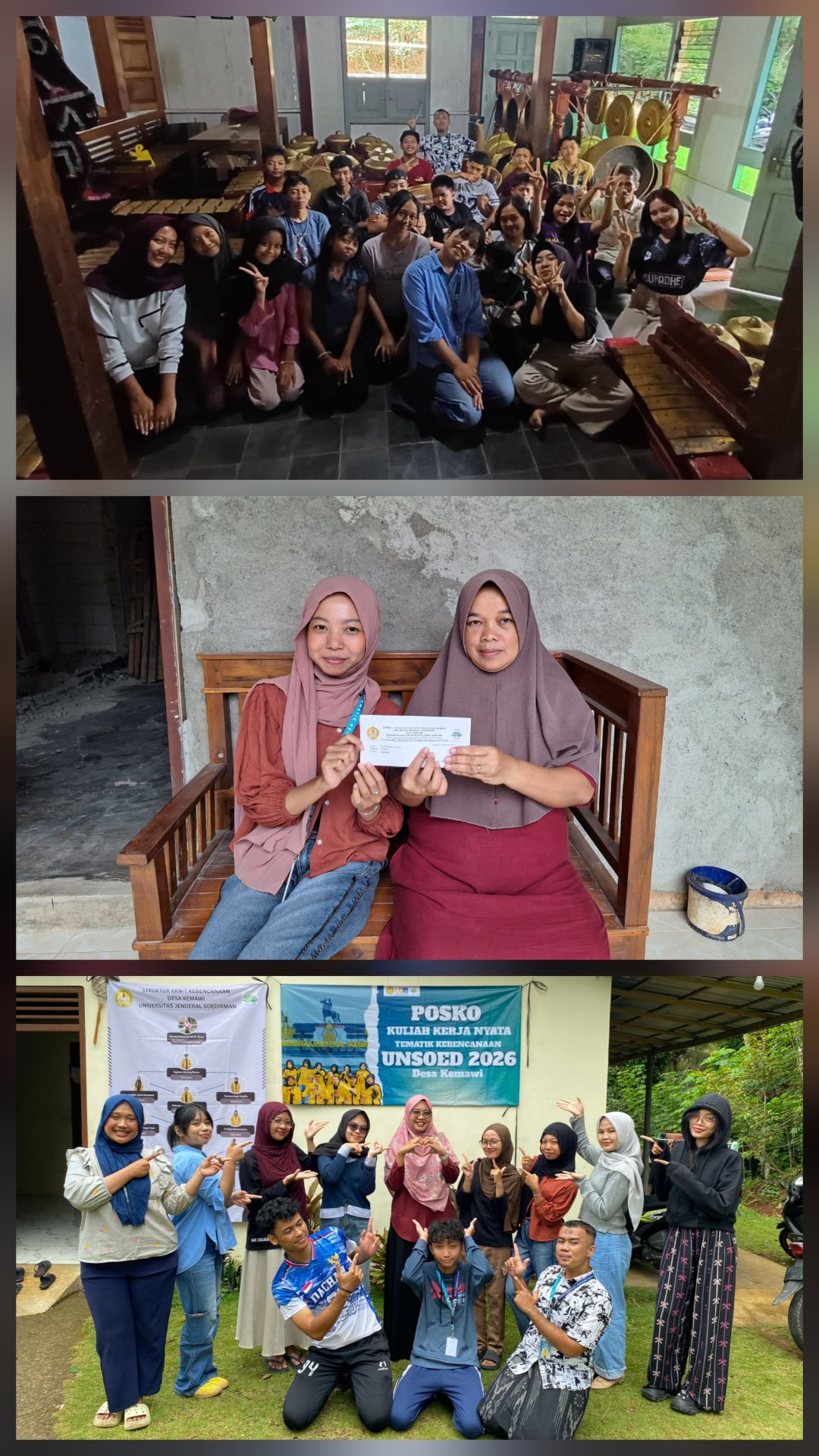 Pelaksanaan Senam Bersama, Kunjungan DPL, dan Persiapan FGD Program Kebencanaan di Desa Kemawi