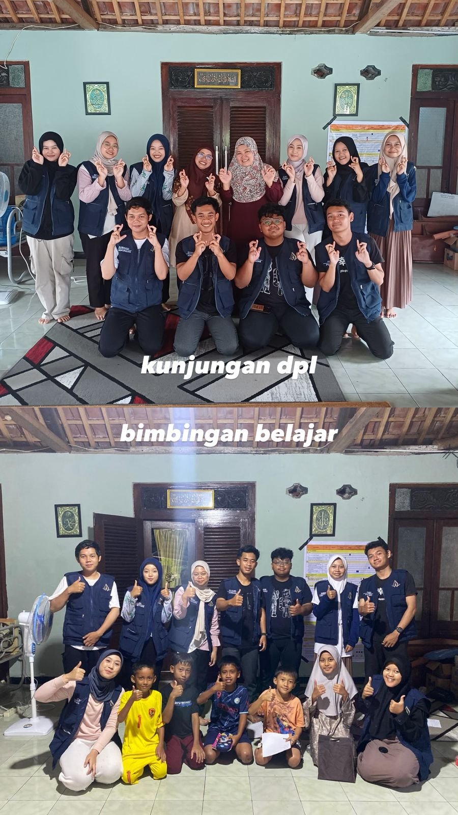 Kunjungan DPL dan Bimbingan Belajar