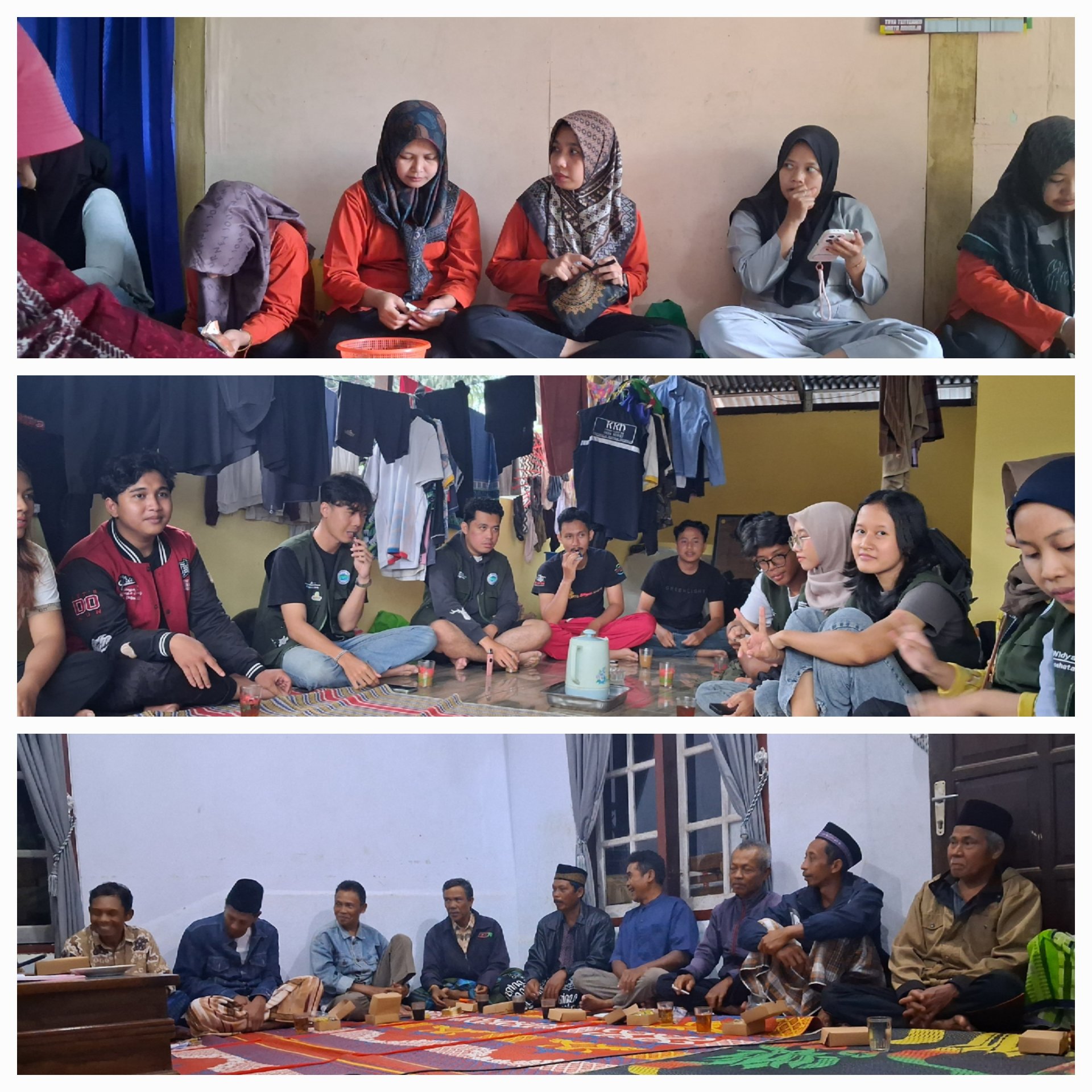 Kegiatan bersama ibu-ibu PKK, Sowan ke Desa Besuki, dan Musrengbang