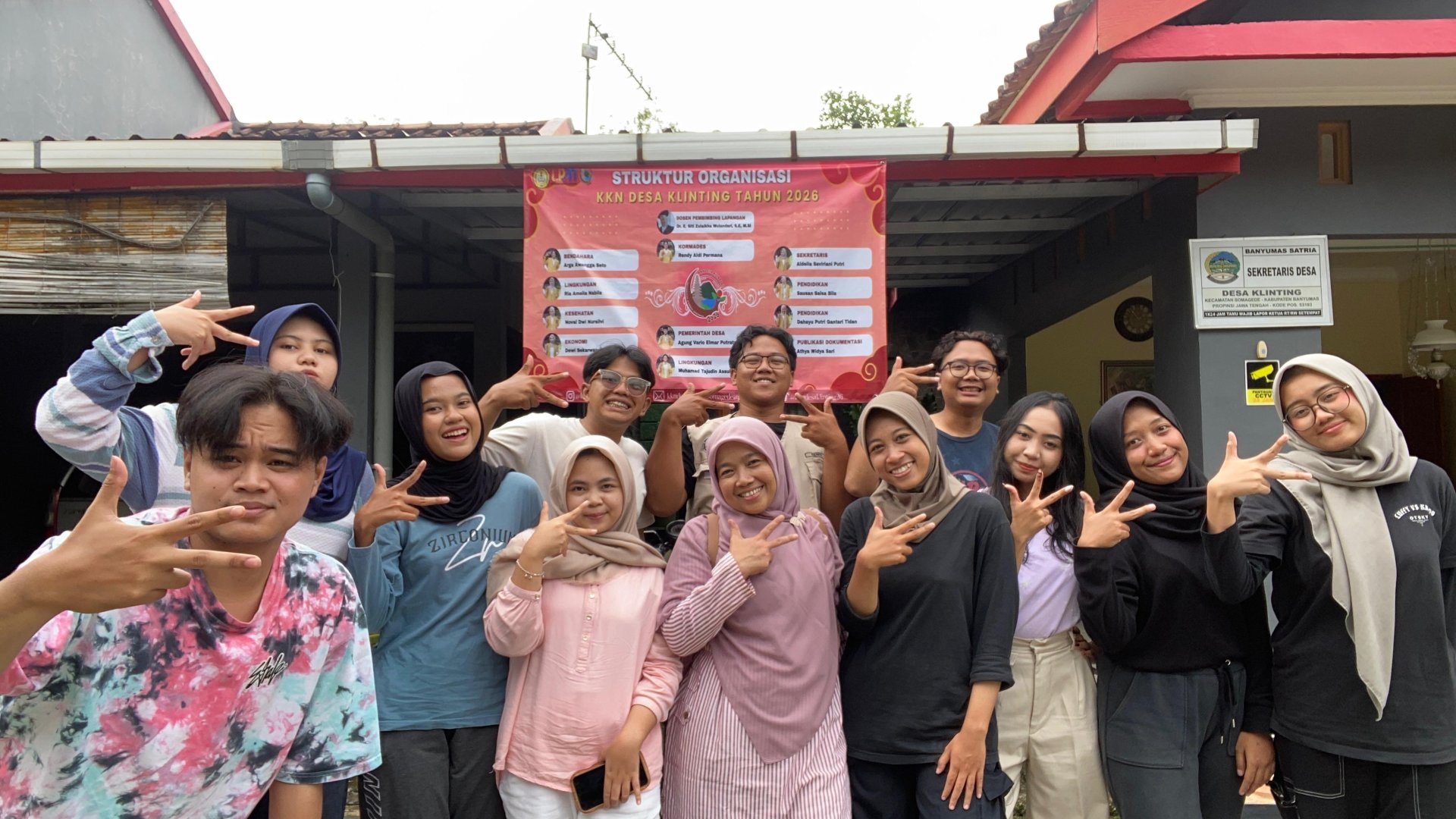 Kunjungan DPL ke posko