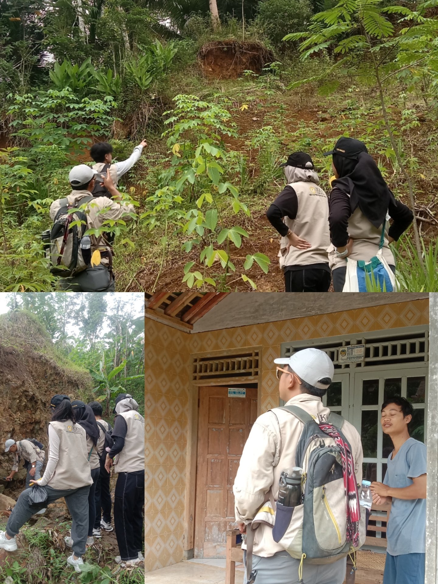 Pemetaan dan survey titik rawan longsor