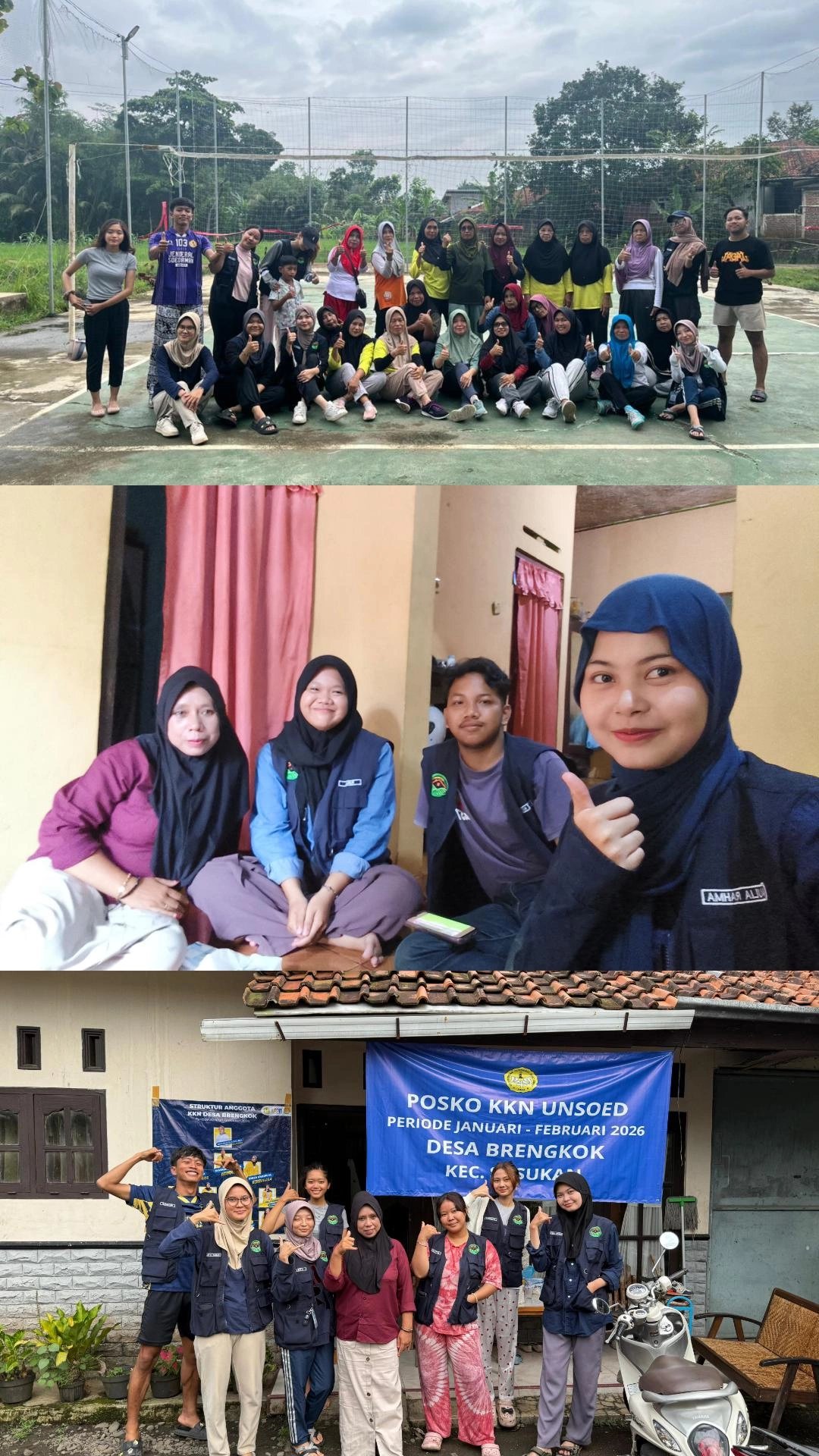 Hari ke-12: Senam Pagi Bersama dan Layanan Kesehatan Warga