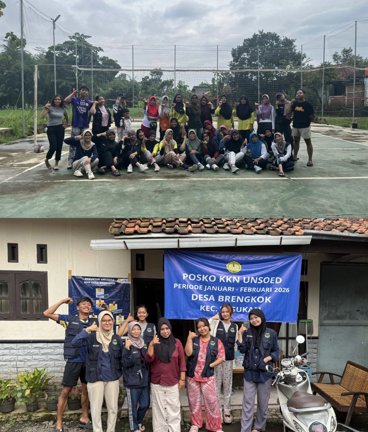 Kegiatan Senam Masyarakat dan Kunjungan