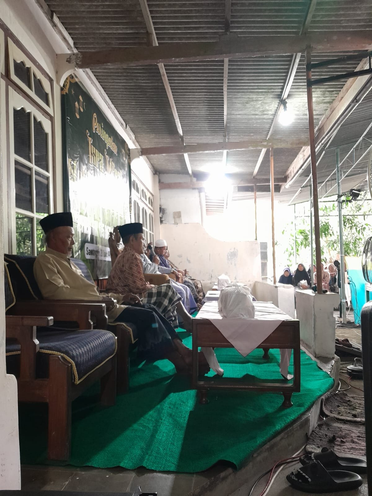 Pengajian Memperingati Isra Mi'raj di Dusun V Desa Sawangan