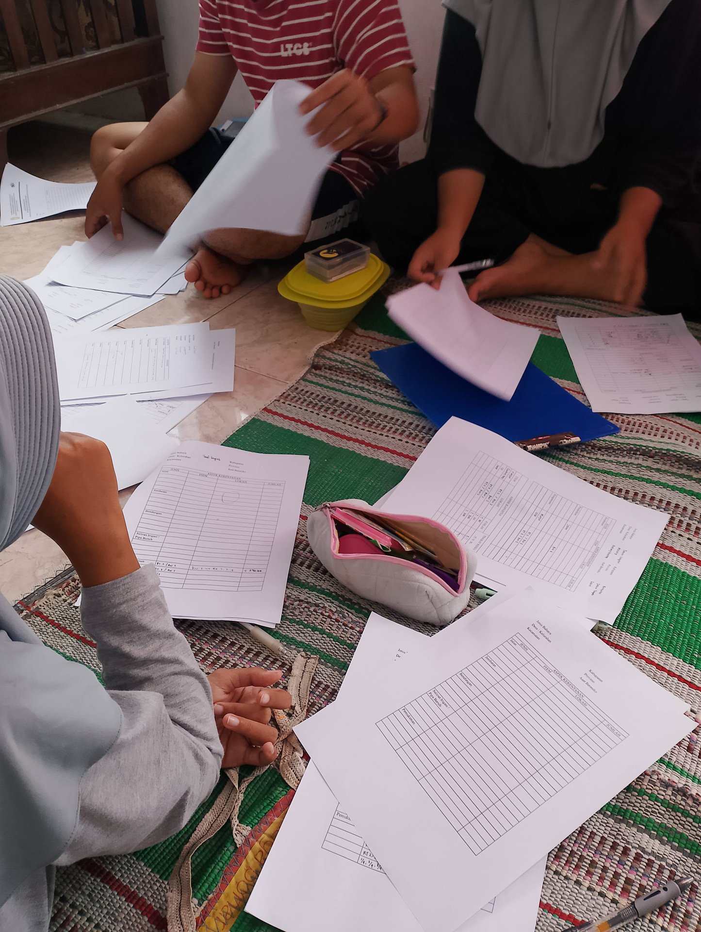 Merekap Data Survei Aspek Kerentanan