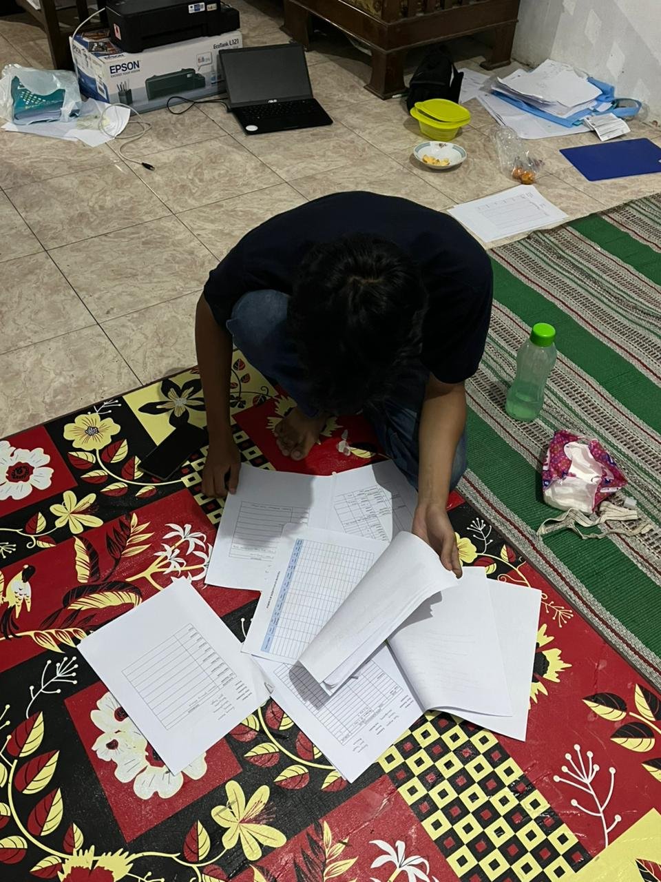 Melengkapi data kerentanan warga tematik