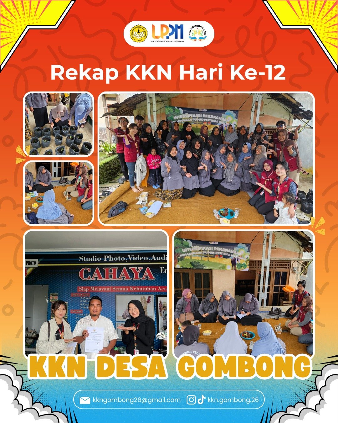 Intensifikasi Pekarangan dan Pemberian Pupuk Pestisida Non Kimia