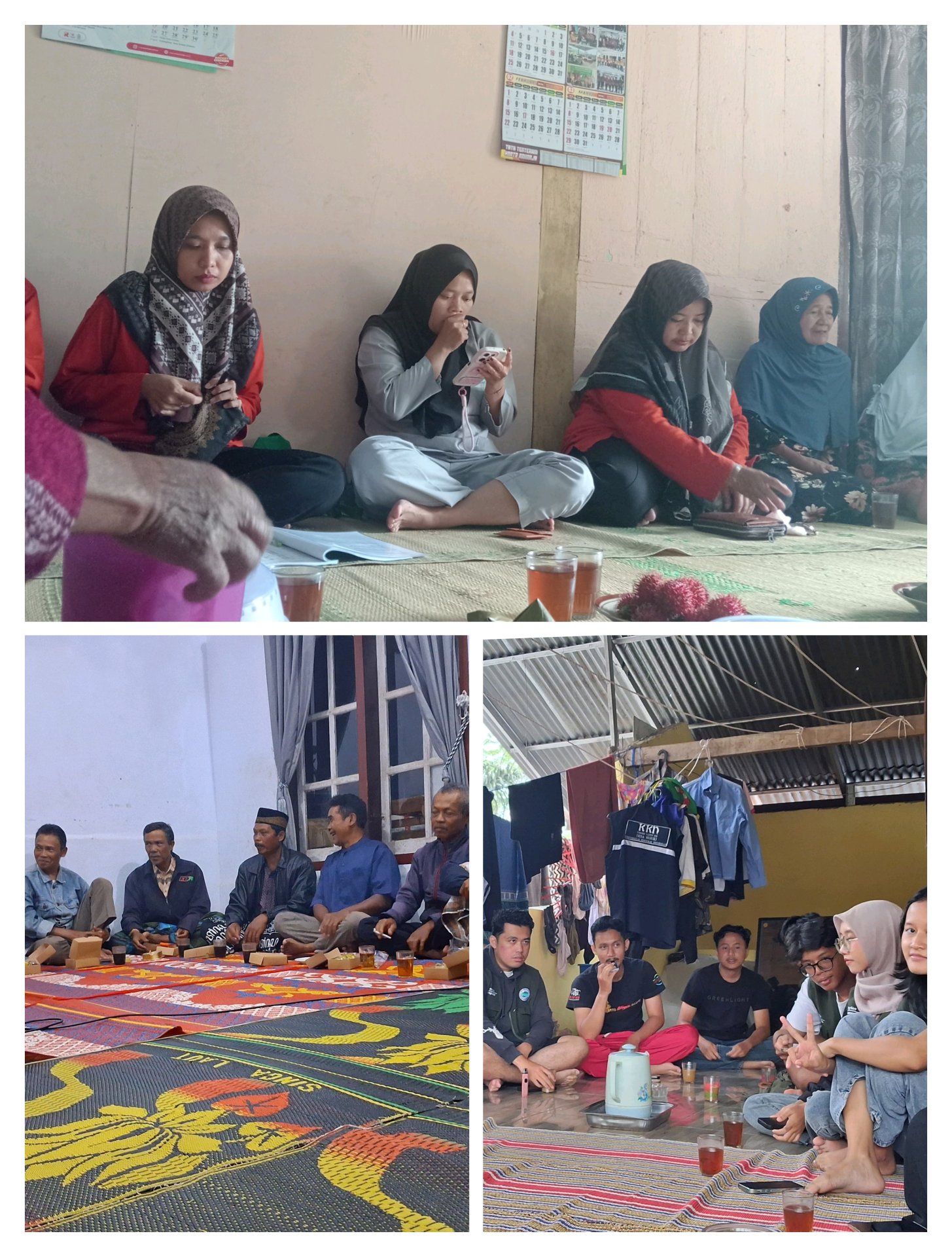 Mengikuti rapat PKK & visitasi kelompok KKN ke desa Besuki & musrenbang