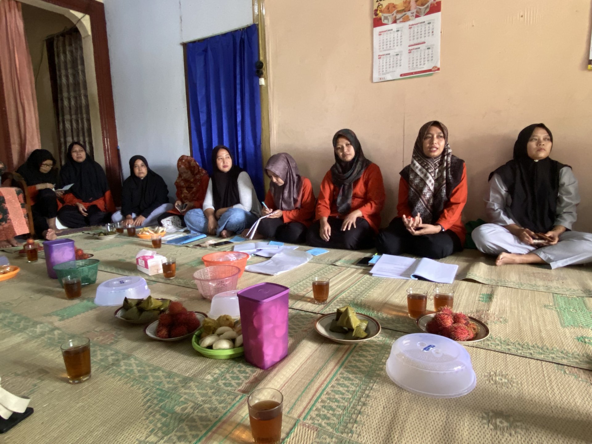 Pertemuan PKK RT 02 Wasaslintang