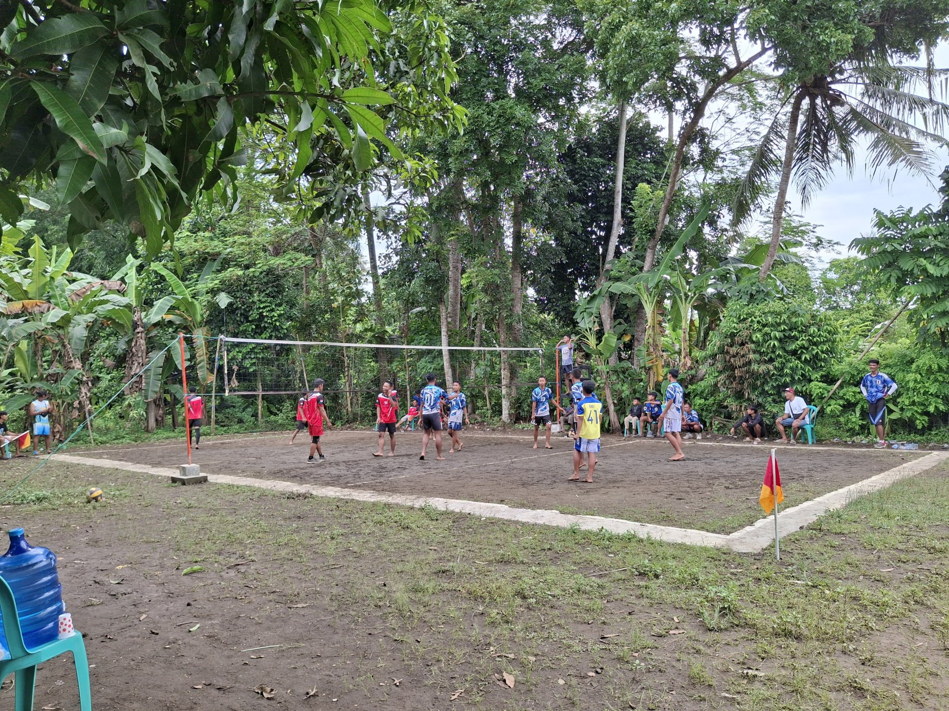 Partisipasi kegiatan Voli