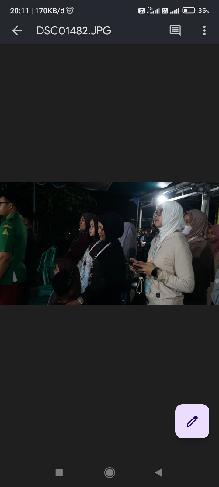 Menghadiri undangan pengajian Pagar nusa desa Sikasur