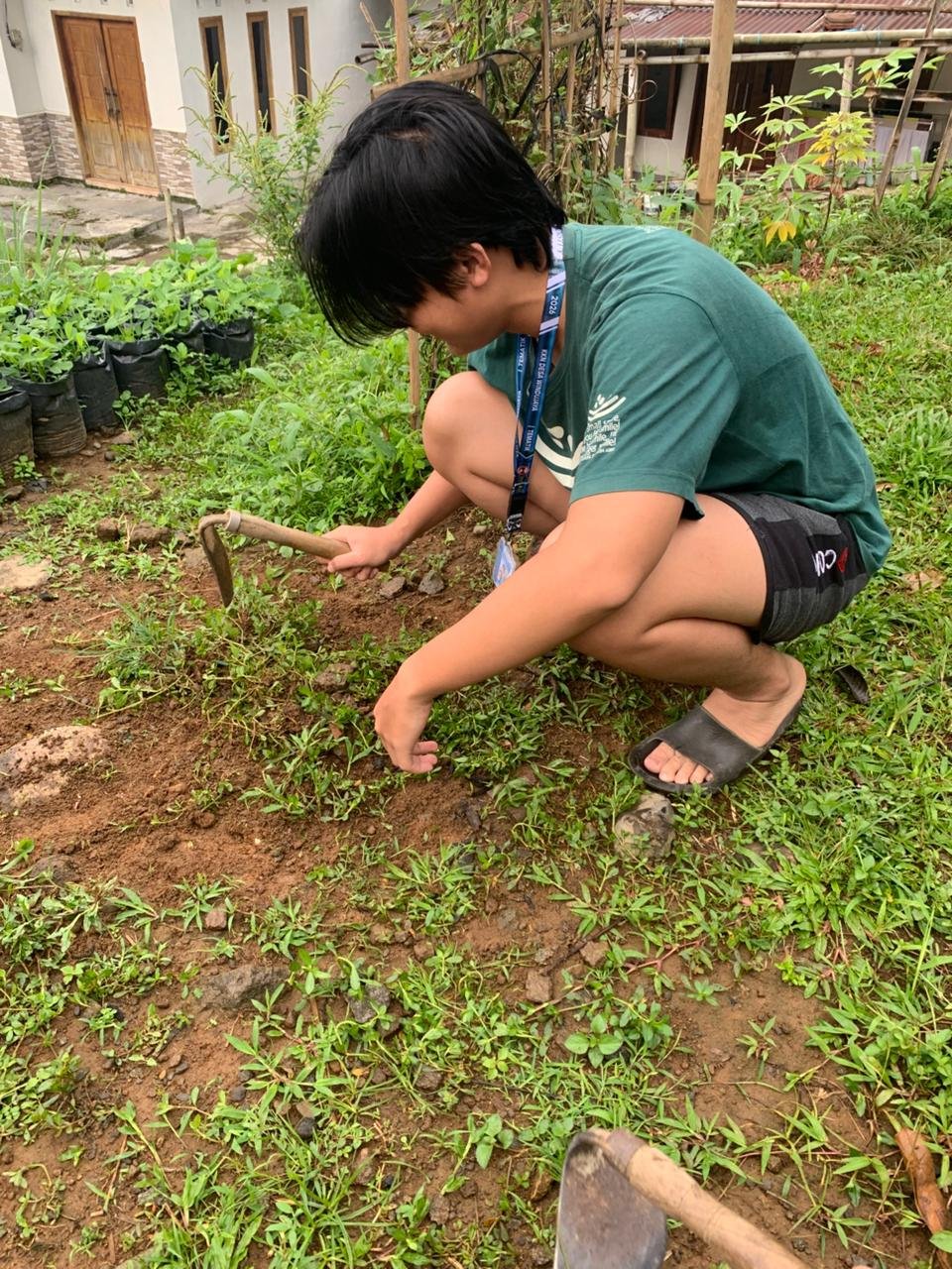 Kegiatan tanggal 18 Jan/kerja bakti bersama kelompok wanita tani
