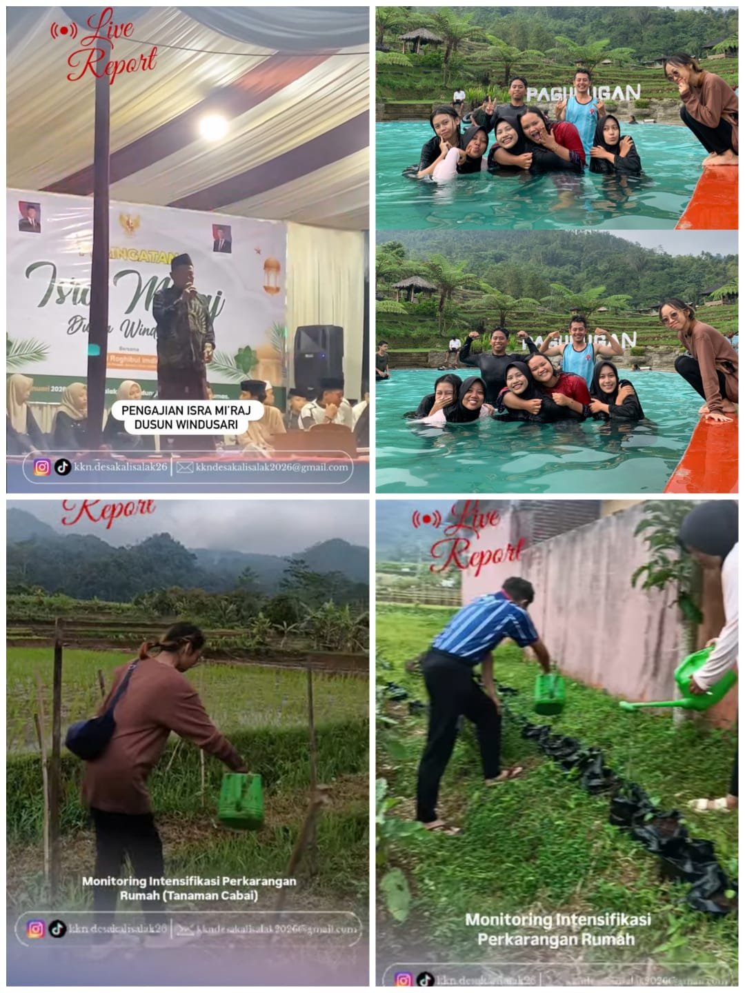 HARI KE 12 KKN DI DESA KALISALAK