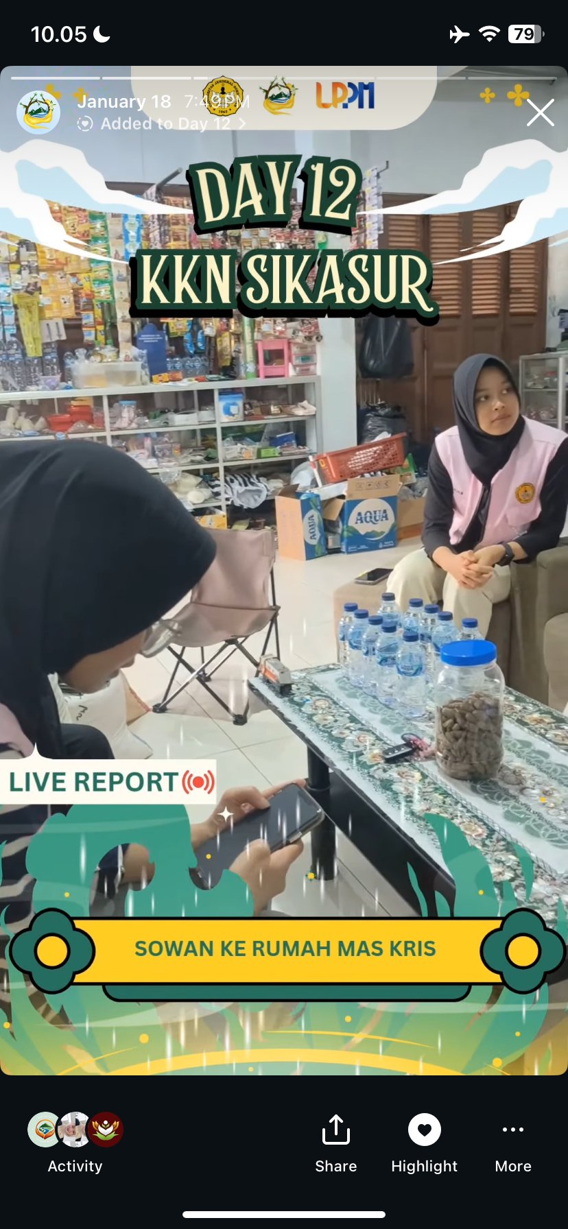 DAY 12 DESA SIKASUR SOWAN KE RUMAH ANAK PAK RT