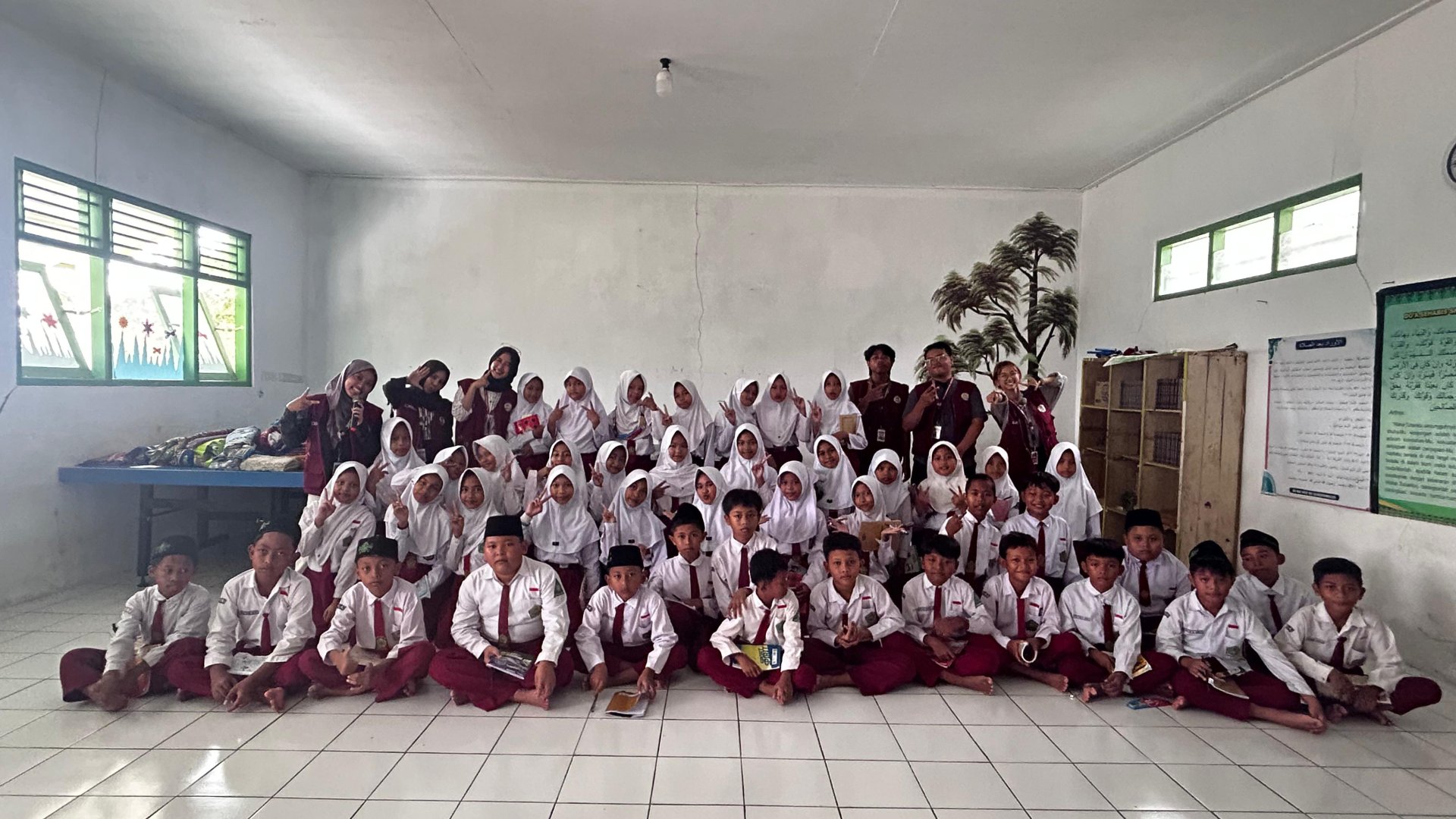 Kegiatan pembelajaran bahasa inggris MI nu Ma'arif