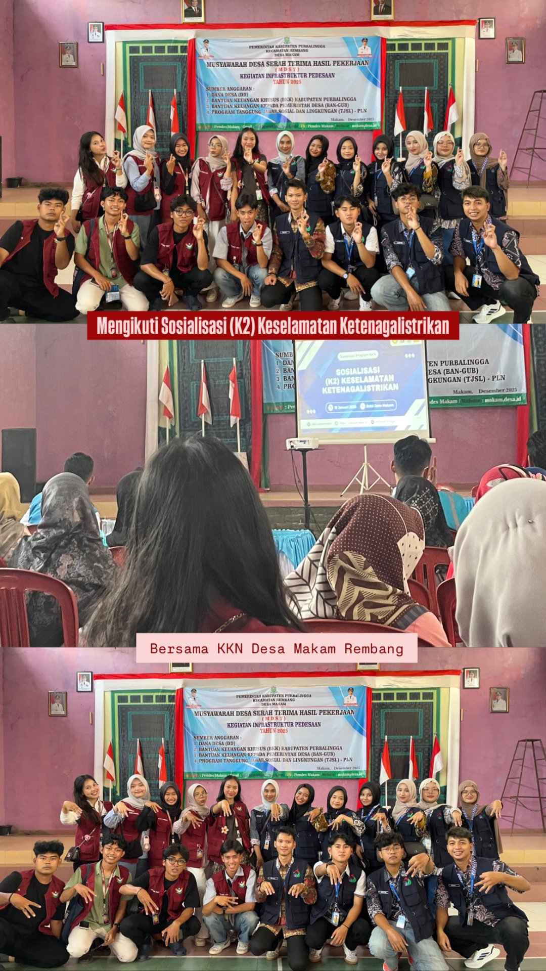 MENGIKUTI SOSIALISASI (K2) KESELAMATAN KETENAGALISTRIKAN