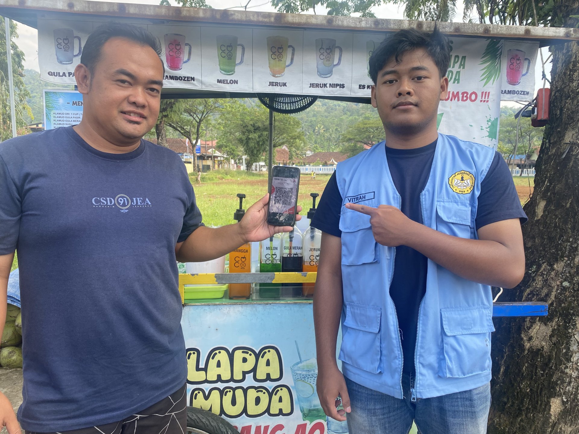 Pendamping UMKM dalam pembuatan QRIS