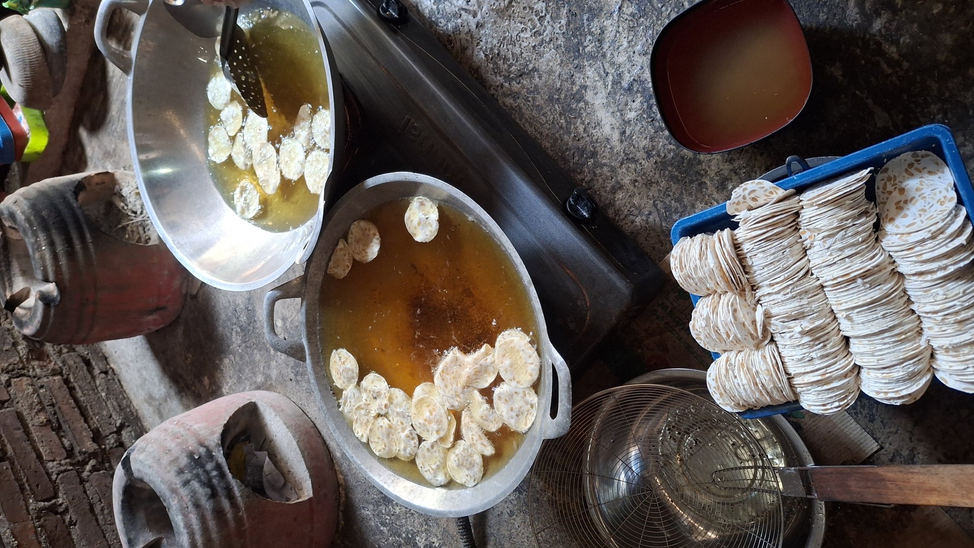 Kunjungan UMKM Keripik Tempe Untuk Proses Produksi