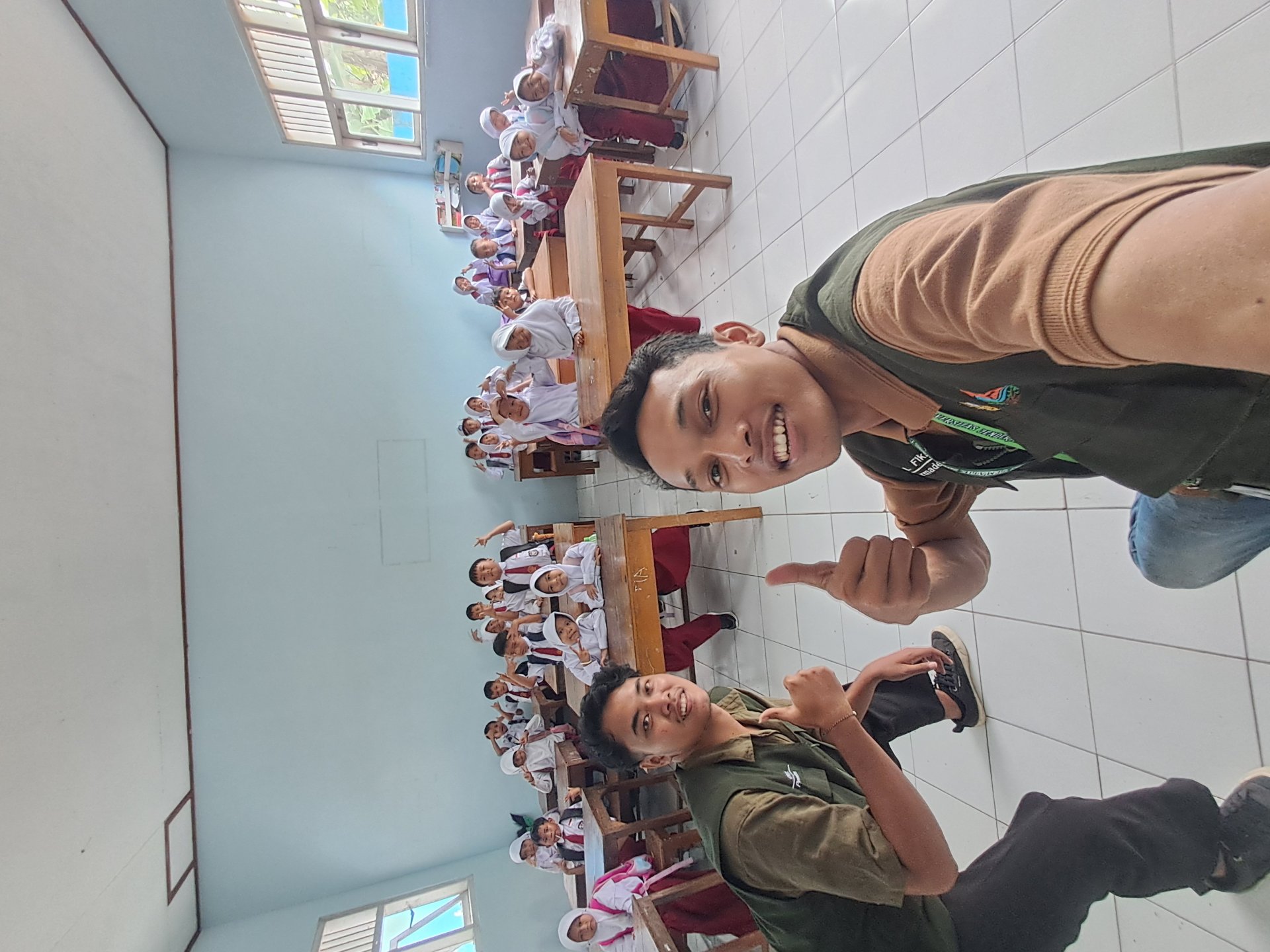 Day 13 kkn tematik desa kutaliman sosialisasi SDN 3 KUTALIMAN