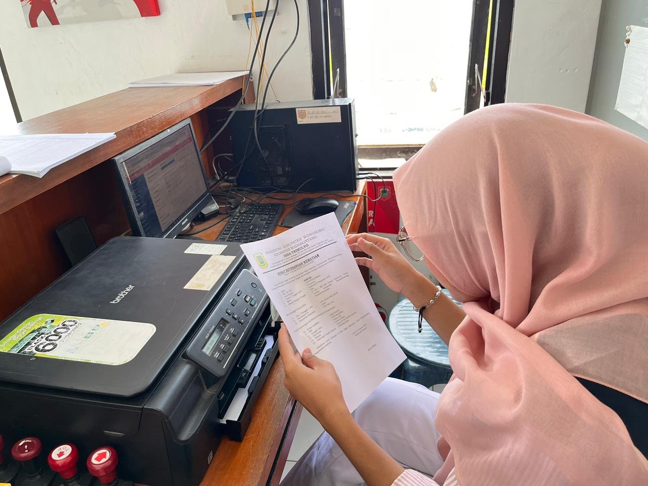 Piket Balai, Pendampingan serta Kunjungan UMKM, dan Membantu pembuatan pot tanaman