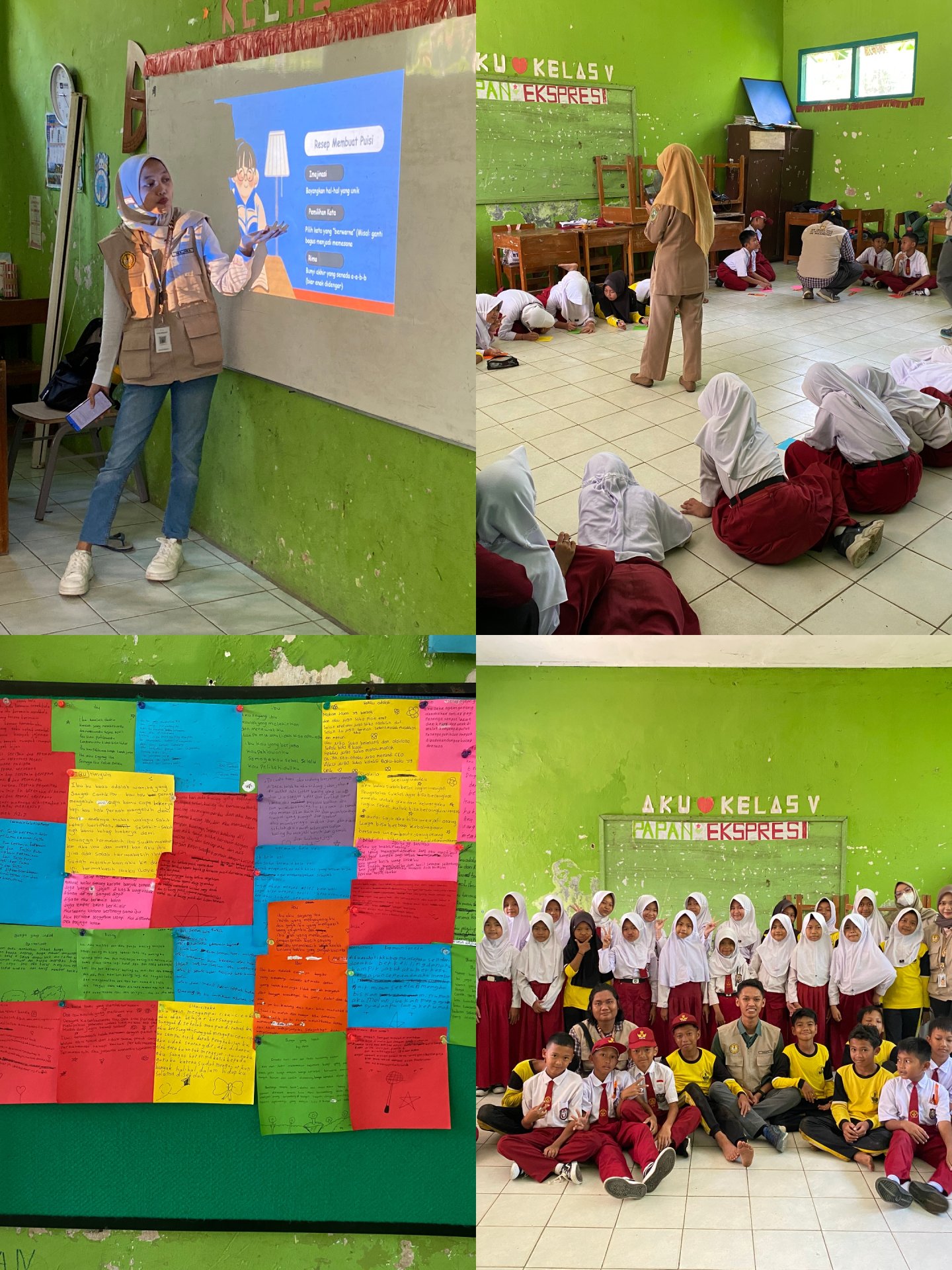 Mahasiswa KKN Desa Gumelem Kulon Laksanakan Kegiatan Peningkatan Literasi melalui Penulisan Kreatif di SDN 1 Gumelem Kulon