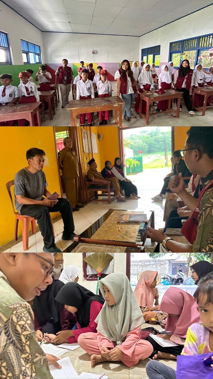 Sosialisasi Terkait Pentingnya Pendidikan di SDN 4 Simpur