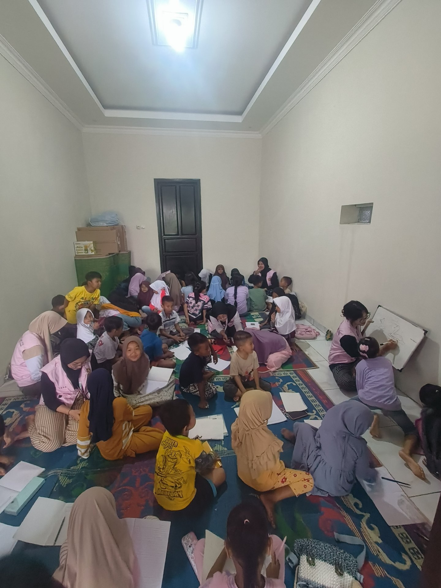 Hari ke 13 KKN Sikasur (bimbingan belajar)