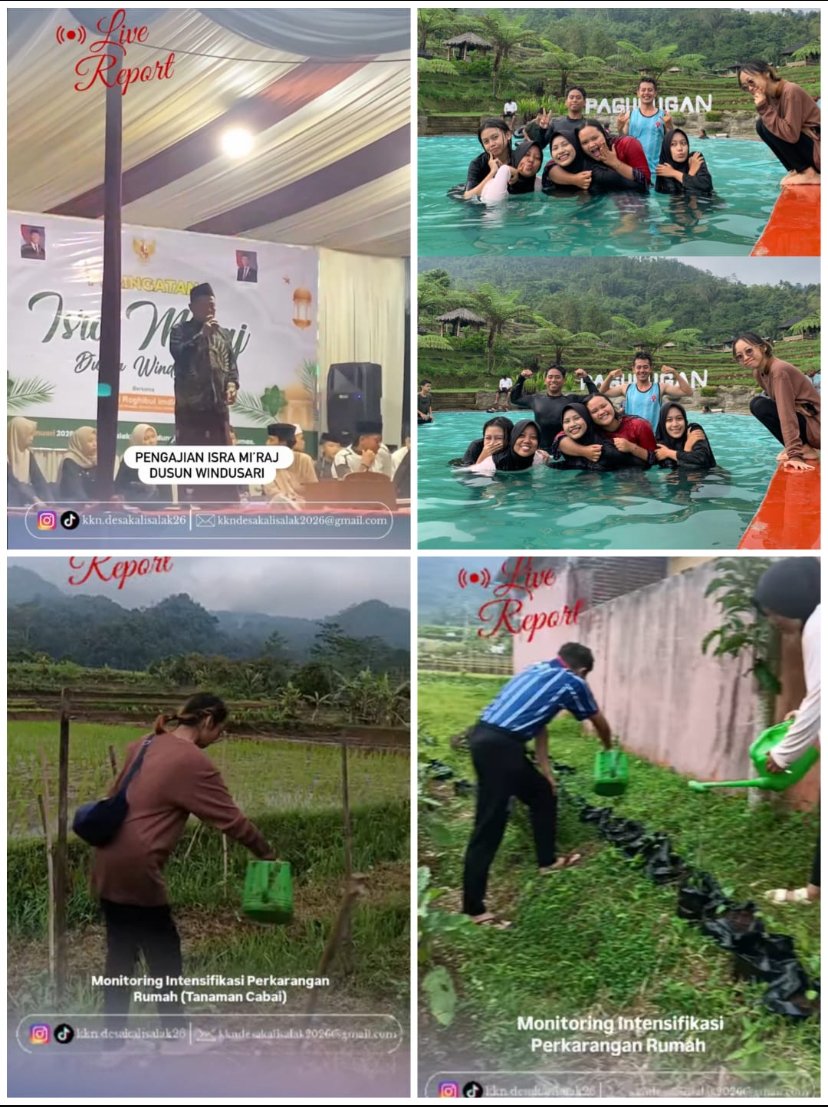 Rangkaian kegiatan KKN hari ke-12